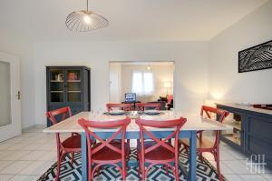 Maisons de vacances La Marniere, Maison avec jardin , 6 V, Parking : photos des chambres