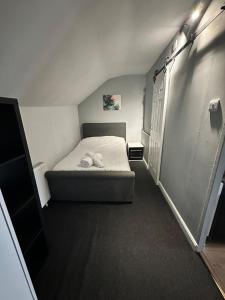 Bright double studio with large patio space