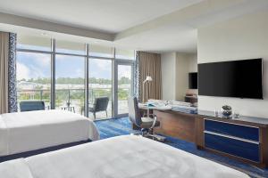 Executive Suite, 2 Queen, Sofa bed, Balcony room in The Daytona Autograph Collection