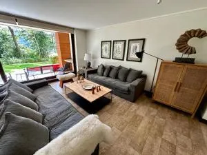 Gran departamento con vista y jardín - Curiñanco