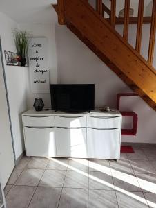 Maisons de vacances Maison avec piscine dans residence : photos des chambres