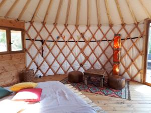 Tentes de luxe la ronde des banons : photos des chambres