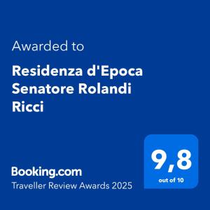 Residenza dEpoca Senatore Rolandi Ricci
