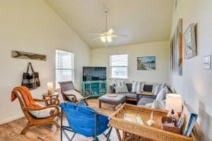 Walk to Gulf Surfside Beach Home with Deck - Surfside