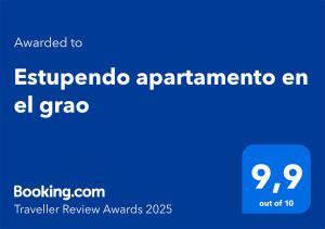 Estupendo apartamento en el grao
