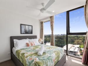 布里斯班 2B Golf Parkside Panoramic CityView TopFloor 单人房 套房