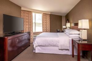 Guest room, 1 Queen room in Sheraton Portsmouth Harborside Hotel