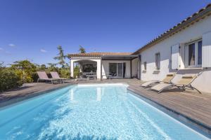 Villas Entre les Vignes 6p private pool : photos des chambres