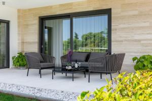 Luxurious Villa Laurea near Labin with Pool, Sauna & Sea View