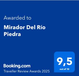 Mirador Del Río Piedra