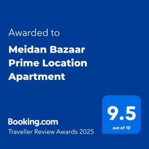 Meidan Bazaar Prime Location Apartment