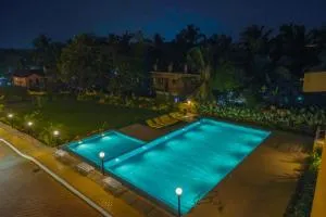 Alaya Stays 3 BHK Apartment with Pool - Veera Marina - Goa