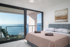 Luxury Villa Ivana Brela heated pool 28 m2, gym