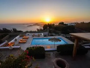 Villa Zina Sunset View St Lazaros 7 plus 1 Bedroom - Psarou