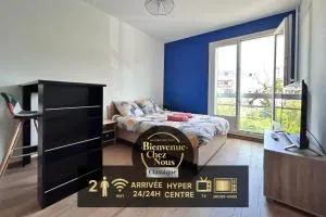 Studio confortable et lumineux proche des hôpitaux - Hotel de ville Beaumont - Romagnat