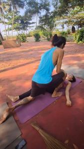 Marari Beach Bamboo Rooms AcroYogaThai