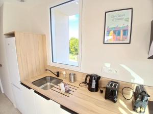 Maisons de vacances Maison 2 chambres - proche de tout - Jacuzzi privatif : photos des chambres