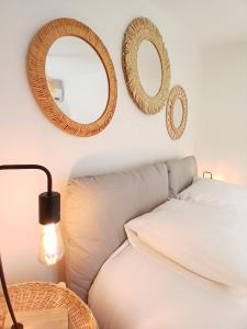 Maisons de vacances Maison 2 chambres - proche de tout - Jacuzzi privatif : photos des chambres