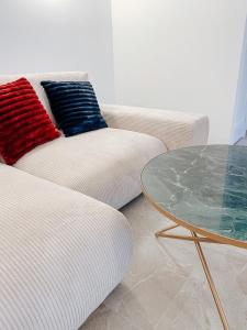 Appartements Appartement de luxe climatise, parking & 2 balcons : photos des chambres
