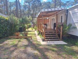 MH 535 Tout équipé 3 CHAMBRES 1 SDB dans camping 4 étoiles