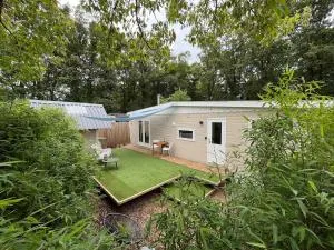 Cozy wooden cottage de Veluwe with private hot tub - Hell