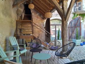 Maisons de vacances Gite Le Clos de Miribel : photos des chambres
