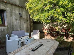 Casa per 9 con giardino vicino al Monte Amiata e alla Val dOrcia