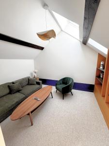 Grand duplex haut de gamme, 4pers, hyper centre, climatisation, stationnements à 10m , très calme