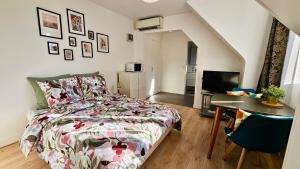 Appartements Studio Lavande - 15min Paris RER E, cosy : photos des chambres