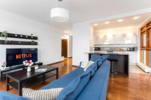 Apartament przy Arkadia 2 Sypialnie Balkon Widok 8 Pietro Metro Gdanska Garaz