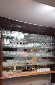 Emplacement tente proche dune mare .