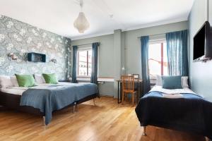 Standard Room with Three Single Beds - Non-Smoking room in Uppsala CityStay Hotel