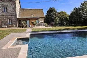 Maison d'hôtes "Pomme de paille" dans Ecolodge ENTRE MER & CAMPAGNE - 蒙蒂维利耶