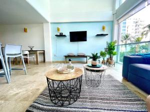 Depto 2 Pisos, Vista Alberca. A 50 mts Del Mar