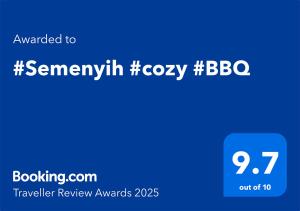 #Semenyih #cozy #BBQ