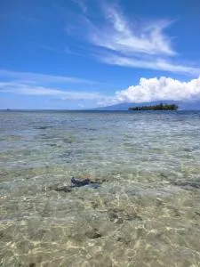 bungalow vue lagon 180 degré, la maison bleue - Moorea