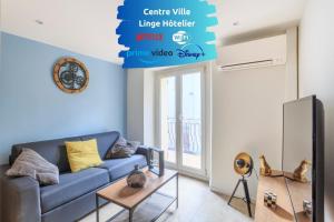 Appartements SUD PASSION - Ferrer Nine - cosy avec balcon : photos des chambres