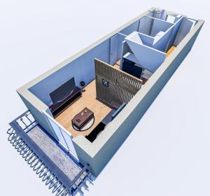 Appartements SUD PASSION - Ferrer Nine - cosy avec balcon : photos des chambres
