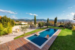 B&B / Chambres d'hotes La Sousto de Lili : Chambre Lit King-Size - Vue sur Jardin