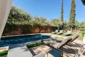 Amelkis Golf Marrakech, Villa 6ch, piscine chauffée