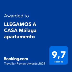 "LLEGAMOS A CASA" Málaga apartamento