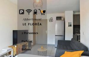 Appartements 100 - Le Florea - Studio - 2 pers - Parking - Wifi : photos des chambres
