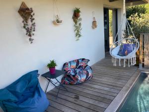Appartements Studio cosy & piscine privee : photos des chambres