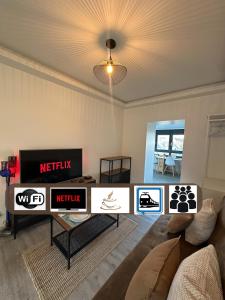 Appartements # Le 13 # Nouveau T3 renove au calme vue sur les Vosges : photos des chambres