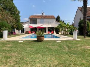 Maisons de vacances Maison de vacances avec piscine a 5 minutes de Perigueux : photos des chambres