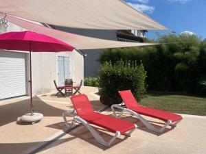 Maisons de vacances Maison de vacances avec piscine a 5 minutes de Perigueux : photos des chambres