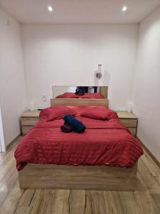 Appartements 02 - Tres joli 2 pieces avec 3 lits pouvant accueillir jusqu'a 5 personnes, situe au rdc avec entree independante, une place de parking reservee devant l'entree et terrasse sur l'arriere donnant sur parc arbore, tout le linge de maison est fourni : photos des chambres