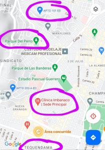 Cali Oeste-Apto Central-Parking-Heater-piso 1