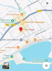 Magnifique studio Hypercentre Trains Plages au cœur de Golfe-Juan