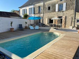 Maisons de vacances Stunning Maison du Maitre near Cognac private pool : photos des chambres